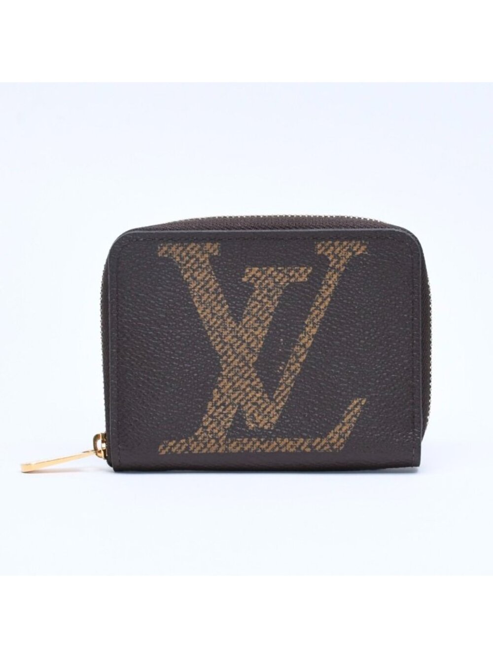 Louis Vuitton Zippy Coin Purse Monogram Giant Brown